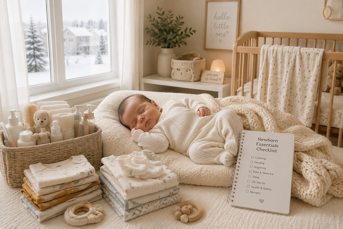Newborn Essentials Checklist Canada: What Parents Actually Need